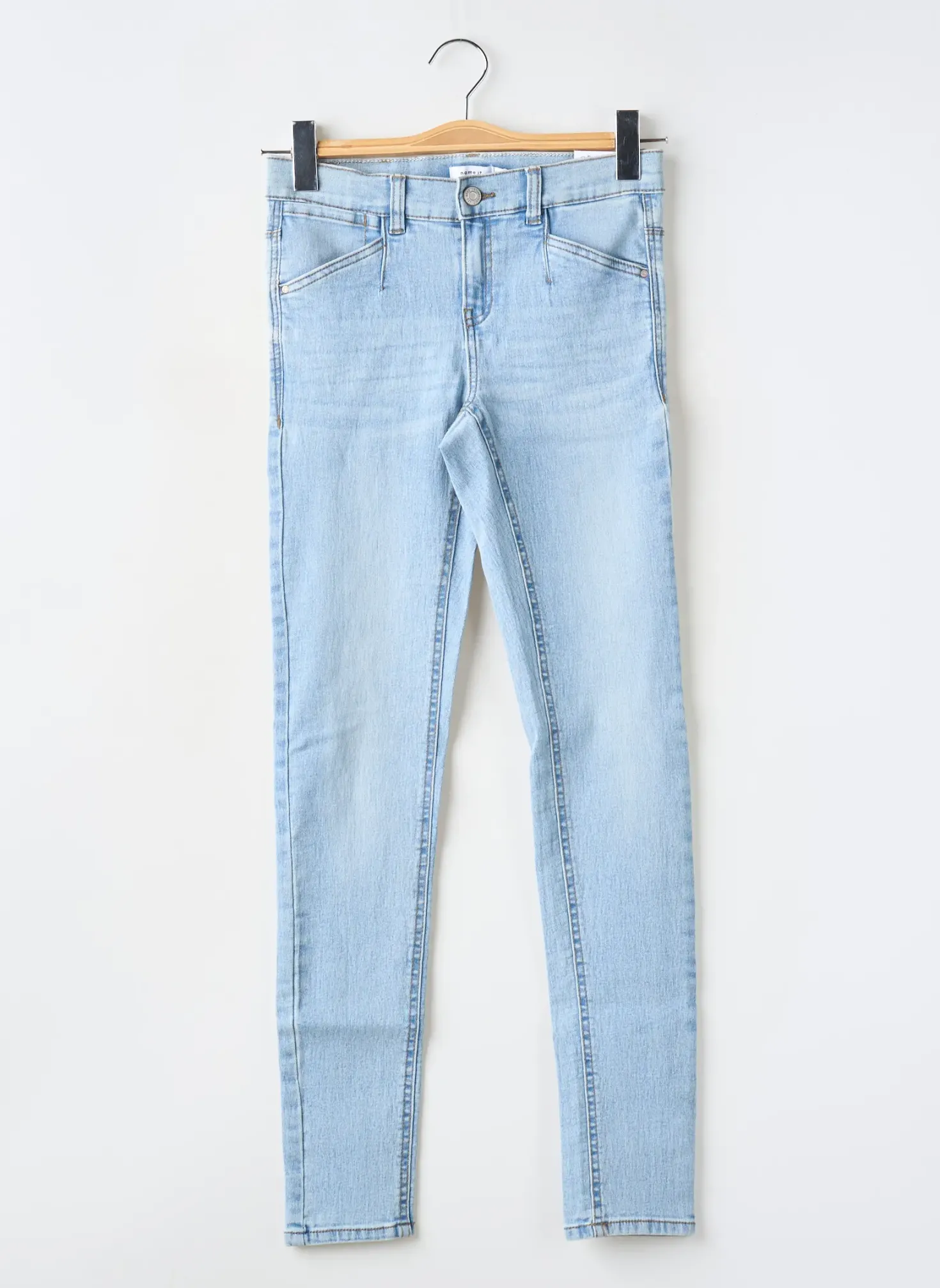 Jeans Skinny Name It Bleu Taille Ajustable