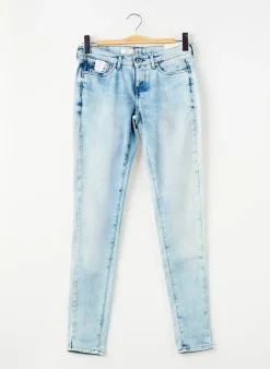 Jeans Skinny Pepe Jeans Bleu Taille Ajustable