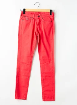 Jeans Skinny Pepe Jeans Rouge Taille Ajustable