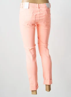 Jeans Skinny Redskins Orange Taille Basse