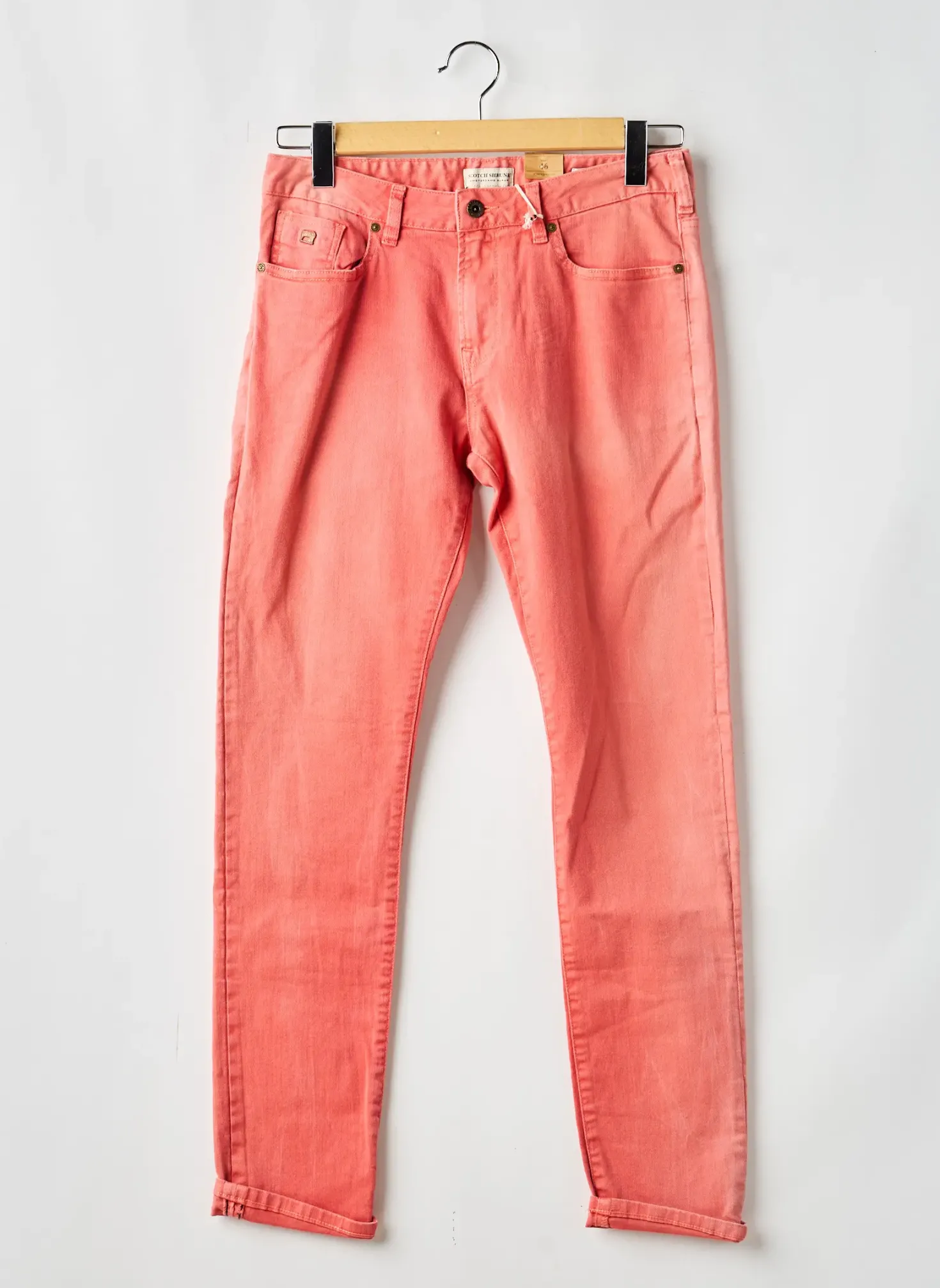 Jeans Skinny Scotch Shrunk Orange