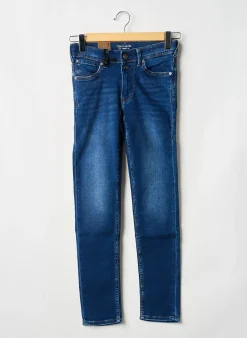 Jeans Skinny Teddy Smith Bleu Taille Ajustable
