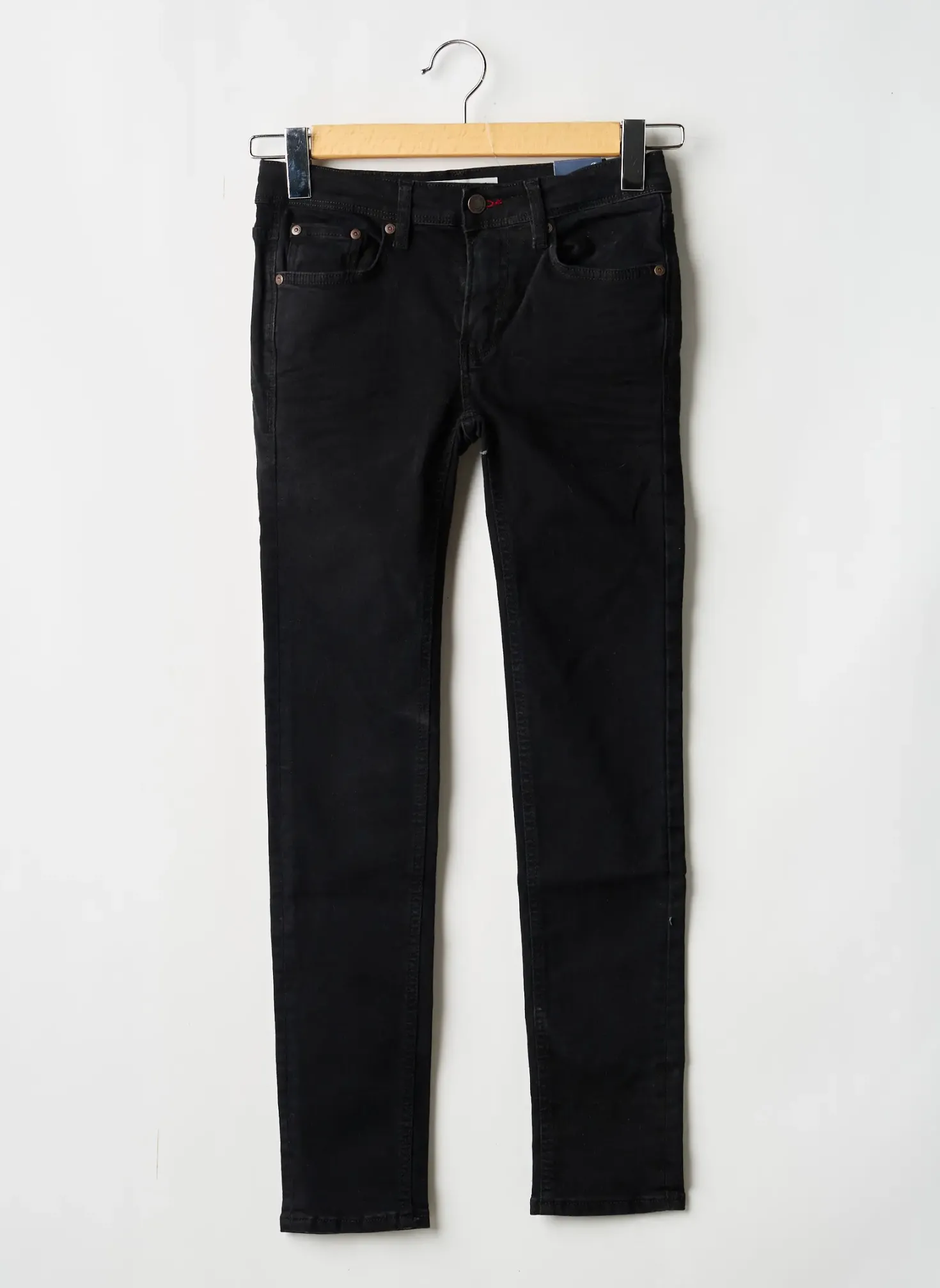Jeans Skinny Teddy Smith Noir Taille Ajustable