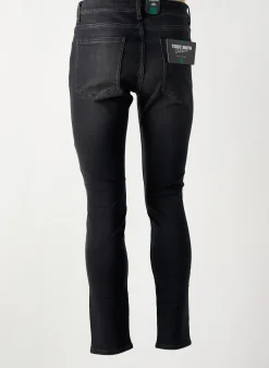 Jeans Skinny Teddy Smith Noir Taille Normale