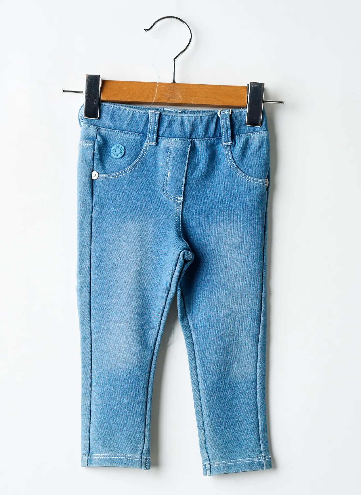 Jegging Boboli Bleu Clair Taille Élastique
