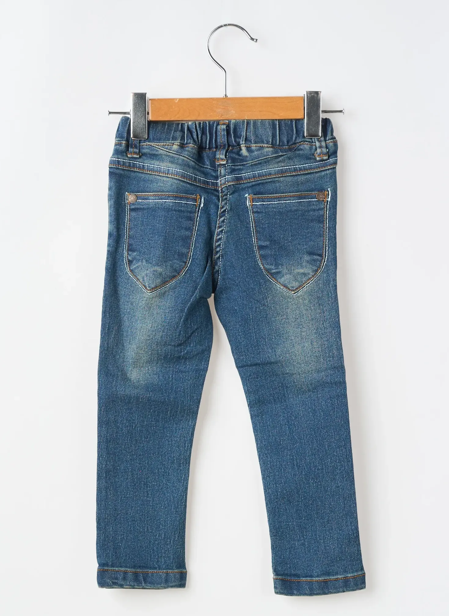 Jegging Knot So Bad Bleu Taille Élastique