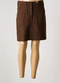 Jupe Courte C'est Beau La Vie Marron