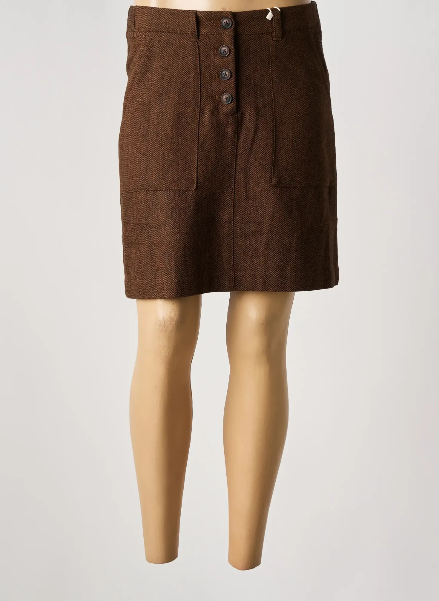 Jupe Courte C'est Beau La Vie Marron