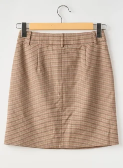 Jupe Courte Esprit Marron