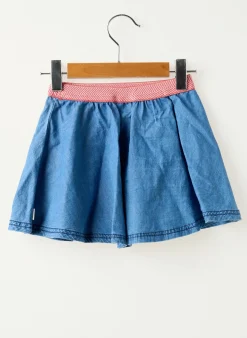Jupe Courte Garcia Bleu