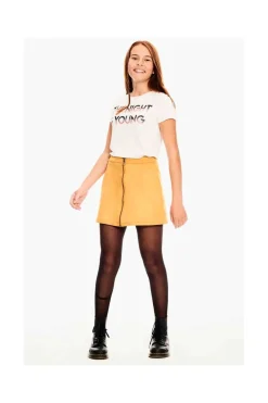 Jupe Courte Garcia Jaune
