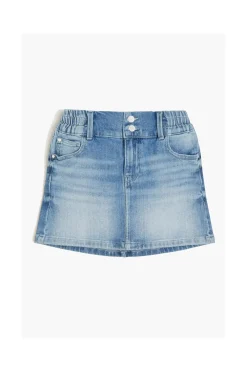 Jupe Courte Guess Bleu