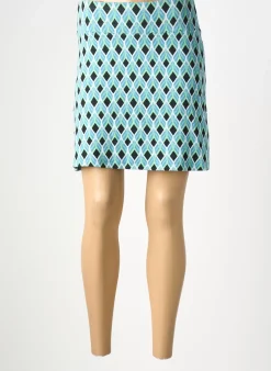 Jupe Courte Mademoiselle Yeye Bleu