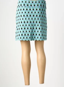 Jupe Courte Mademoiselle Yeye Bleu