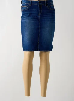 Jupe Courte Pepe Jeans Bleu