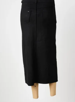 Jupe Longue Hf Moda Noir