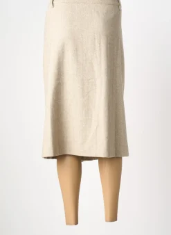 Jupe Mi-longue Agathe & Louise Beige