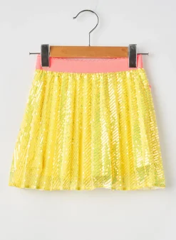 Jupe Mi-longue Billieblush Jaune