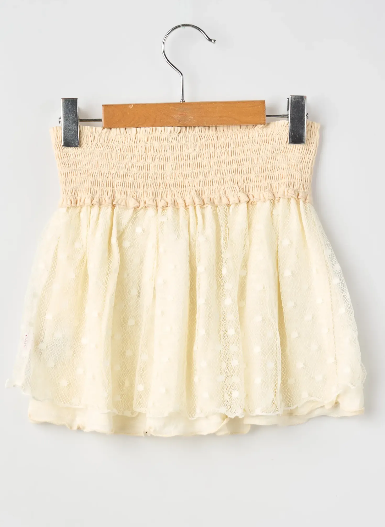 Jupe Mi-longue Coudemail Beige