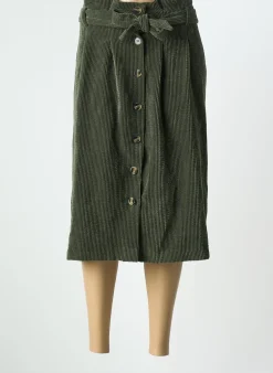 Jupe Mi-longue Danielle Engel Vert