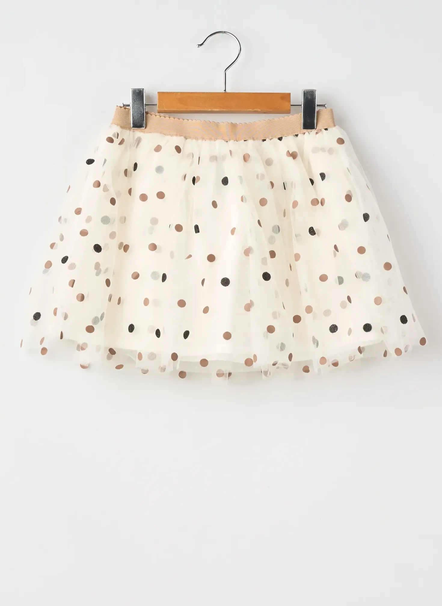 Jupe Mi-longue Mayoral Beige