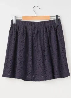 Jupe Mi-longue Mini Mignon Bleu