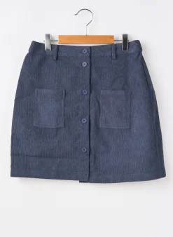 Jupe Mi-longue Molly Bracken Bleu