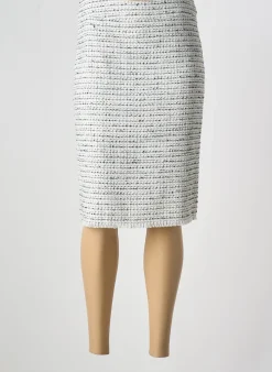 Jupe Mi-longue Olsen Blanc