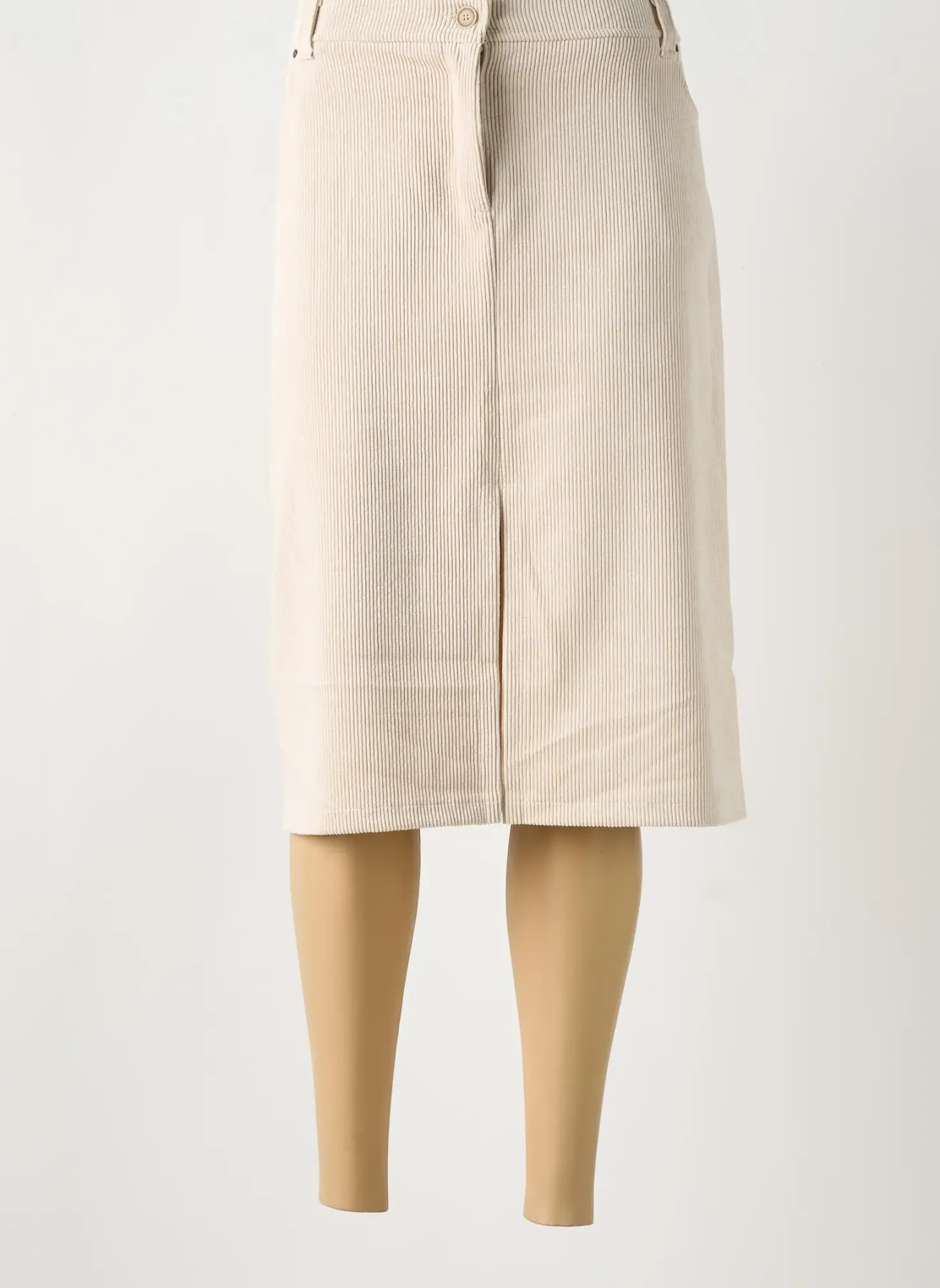 Jupe Mi-longue Paz Torras Beige