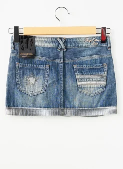 Jupe Mi-longue Pepe Jeans Bleu