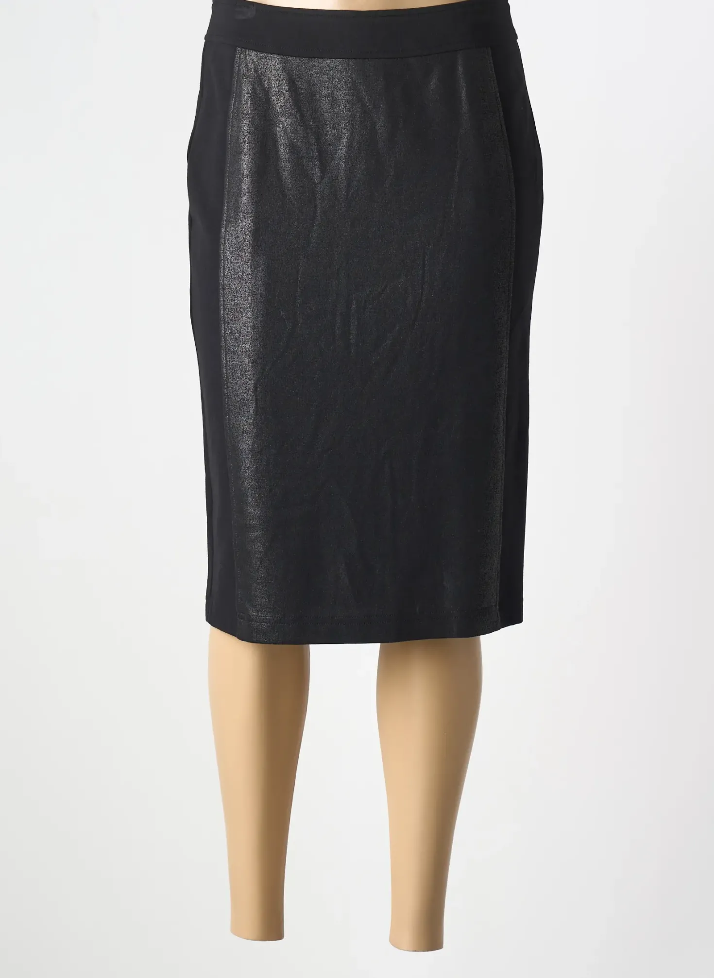 Jupe Mi-longue Rabe Noir