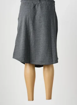 Jupe Mi-longue Sheego Gris