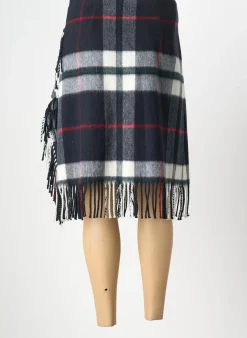 Jupe Mi-longue Shirtaporter Bleu