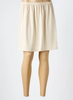 Jupon /fond De Robe Rose Pomme Beige