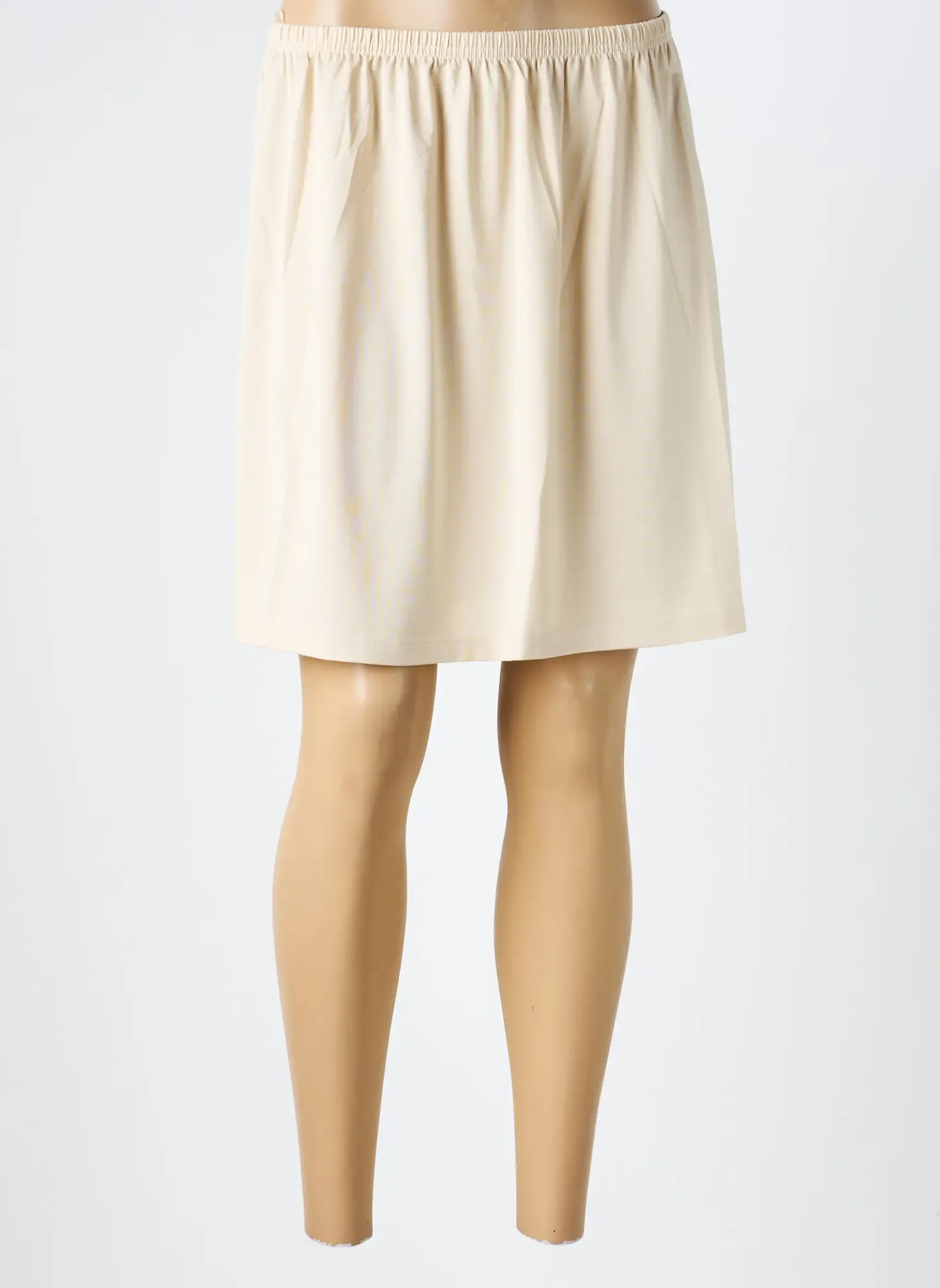 Jupon /fond De Robe Rose Pomme Beige