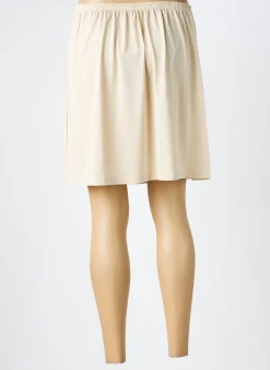 Jupon /fond De Robe Rose Pomme Beige