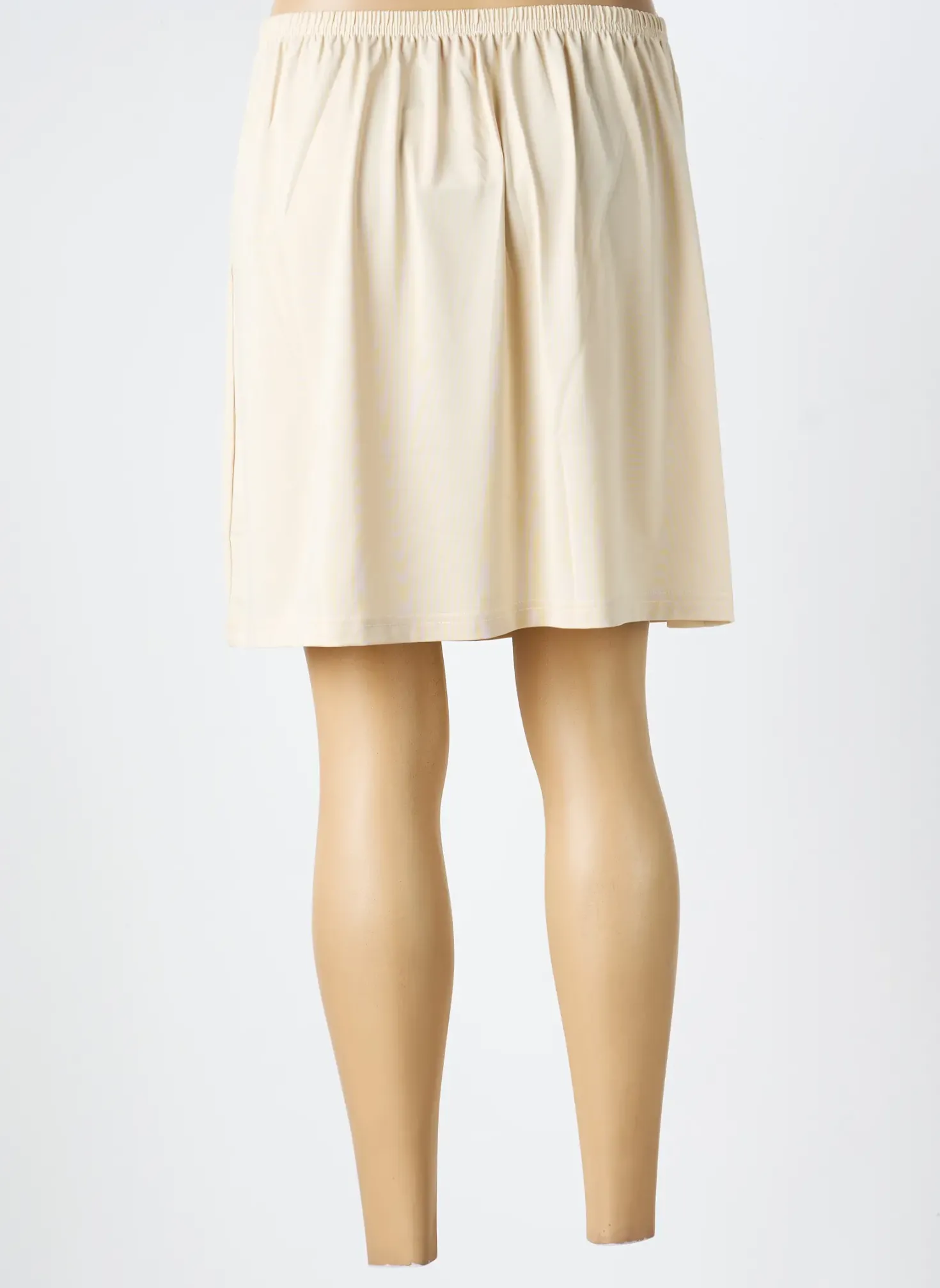 Jupon /fond De Robe Rose Pomme Beige