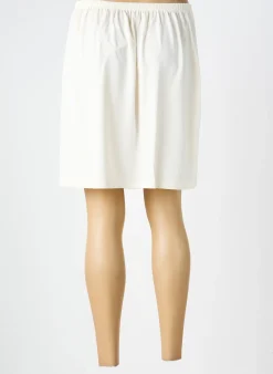 Jupon /fond De Robe Rose Pomme Beige Clair