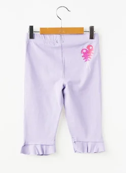 Legging Diplodocus Violet Taille Élastique