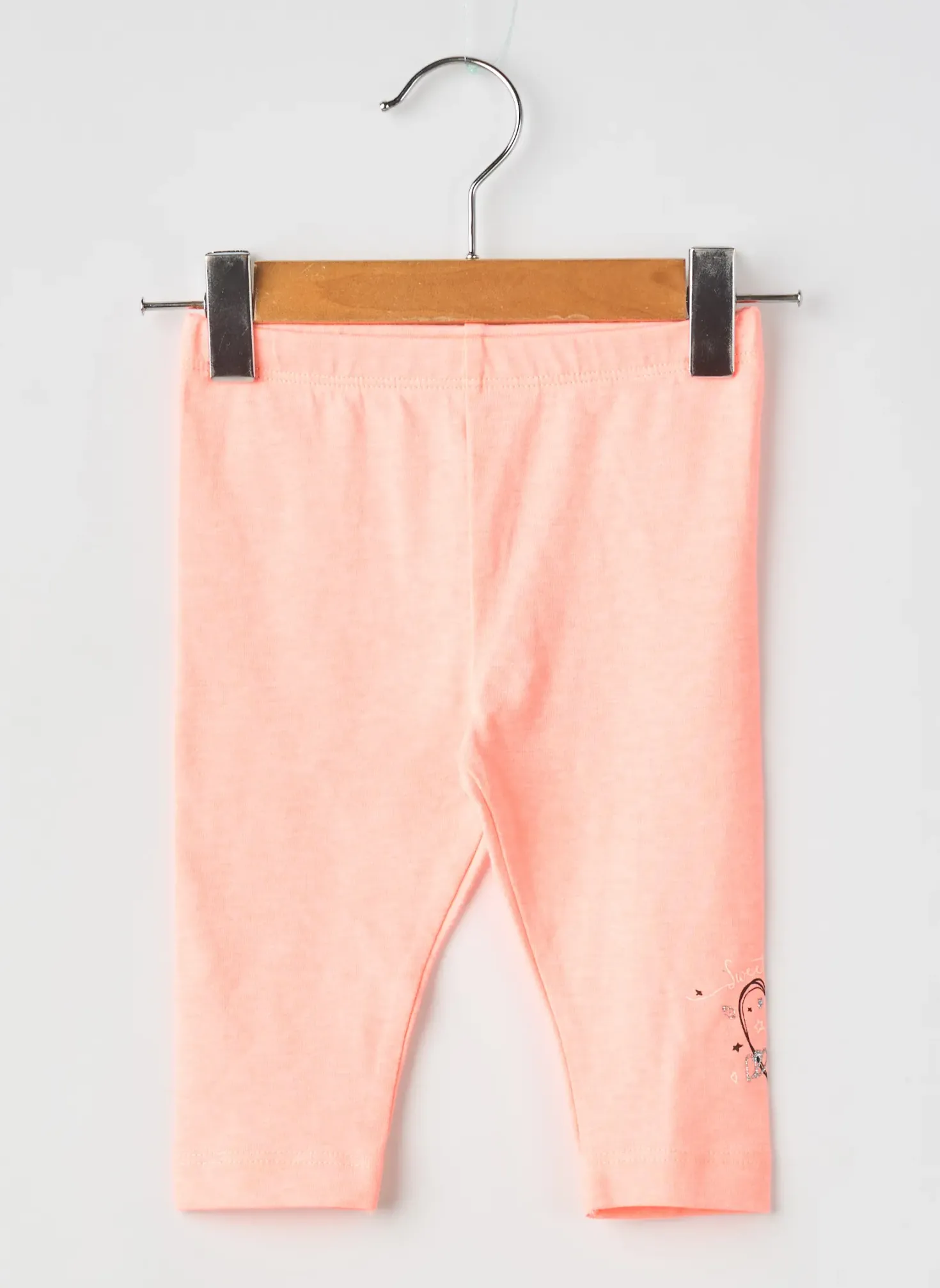 Legging 3 Pommes Orange Taille Élastique