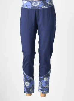 Legging Sheego Bleu Taille Normale