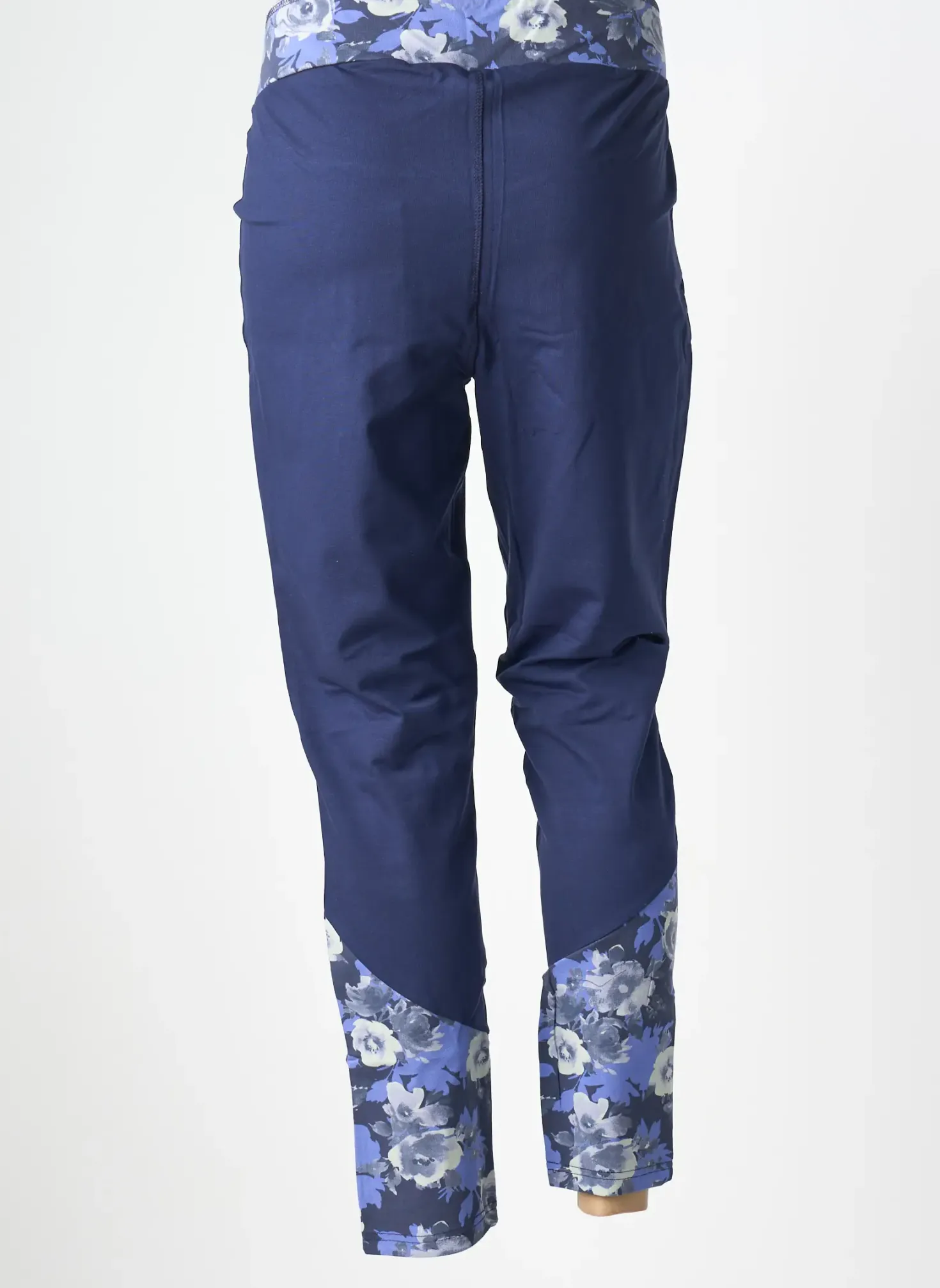 Legging Sheego Bleu Taille Normale