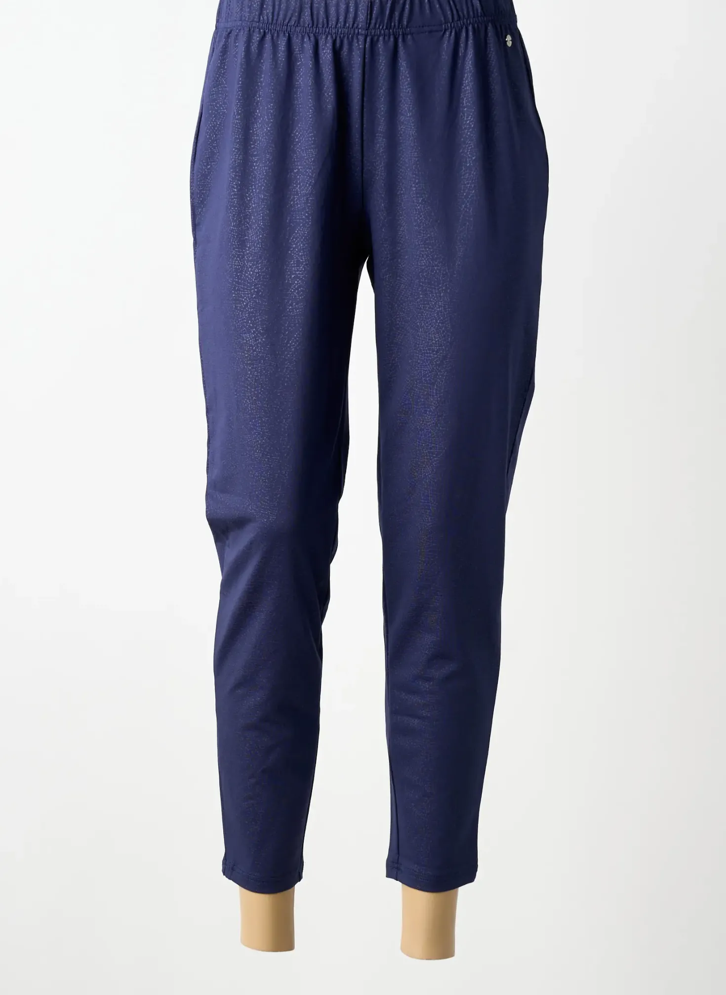 Legging Sheego Bleu Taille Normale