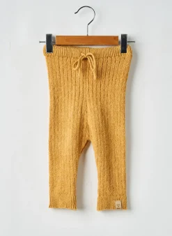 Legging Tocoto Vintage Jaune Taille Élastique