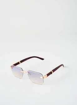 Lunettes De Soleil City Vision Eyewear Marron