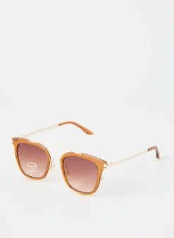 Lunettes De Soleil Iyü Marron