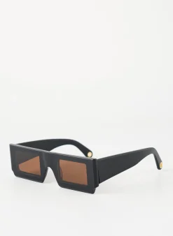 Lunettes De Soleil Jacquemus Marron