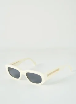 Lunettes De Soleil Komono Blanc