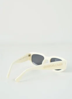 Lunettes De Soleil Komono Blanc