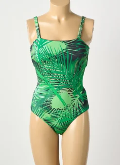 Maillot De Bain 1 Pièce Astrid Black Label Vert